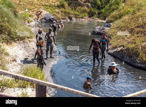 cleaning mud Romania|A mud bath in Transylvania’s old salt quarries .